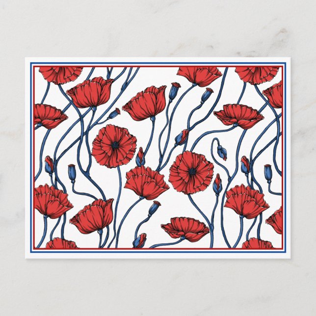 Carte postale Bouquet floral (Devant)