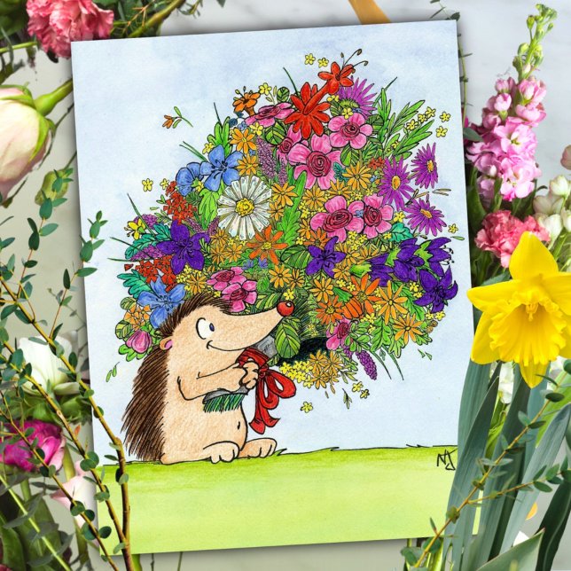 Carte postale BOUQUET par Nicole Janes (Créateur téléchargé)