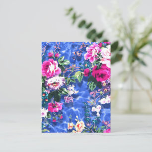 Carte Postale Bouquets avec roses
