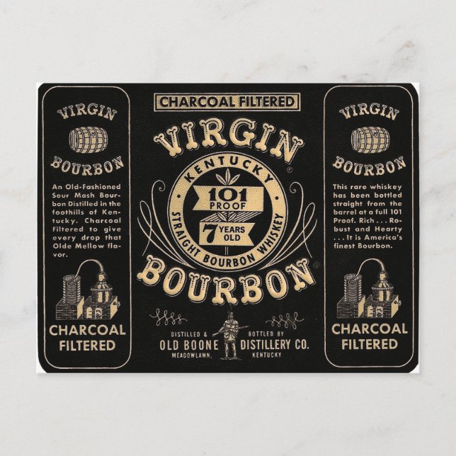 Carte Postale Bourbon (Devant)