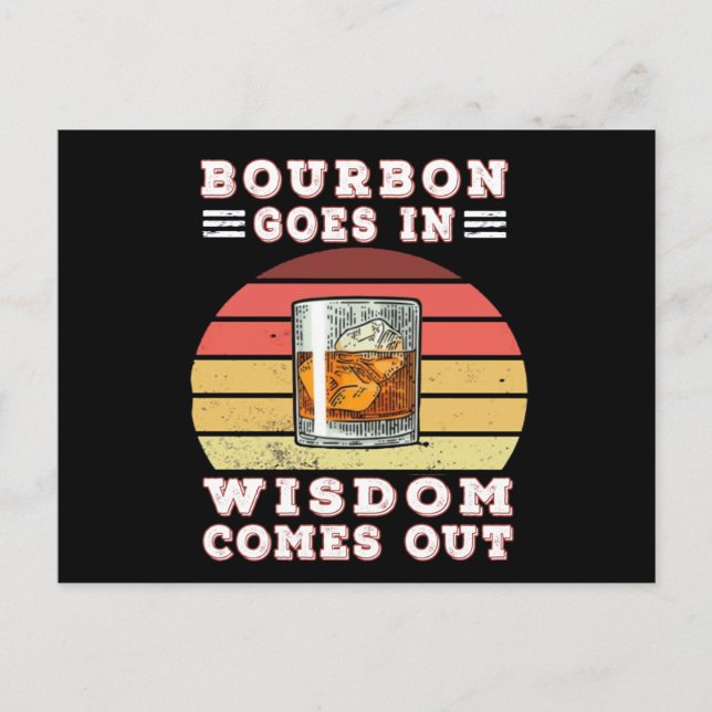 Carte Postale Bourbon sort la sagesse (Devant)