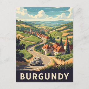 Carte Postale Bourgogne
