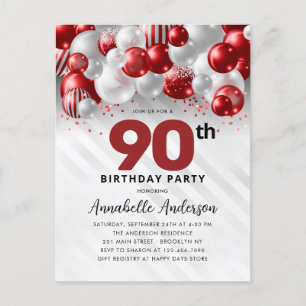 Carte Postale Bourgogne Parties scintillant de ballon rouge arge