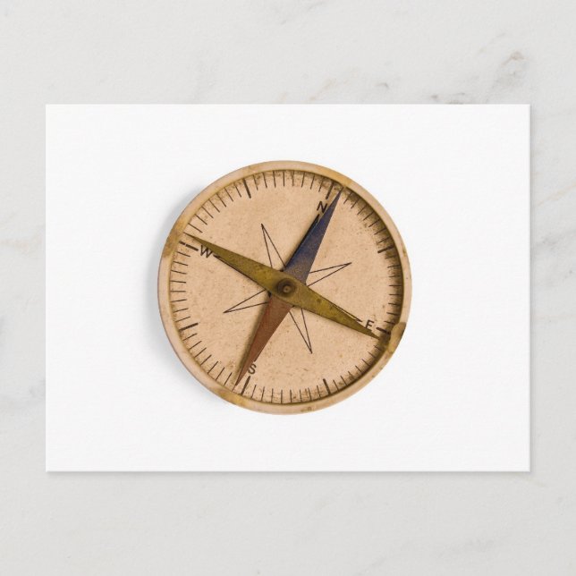 Carte Postale boussole (Devant)