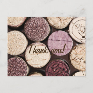 Carte Postale Bouteilles de vin rouge