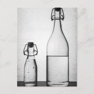 Carte postale Bouteilles d'eau Moody