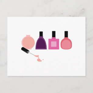 Carte Postale Bouteilles polonaises à ongles