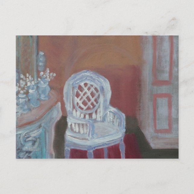 Carte Postale Boutique d'antiquités à Paris (Devant)