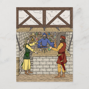 Carte Postale Boutique d'Imaginaire