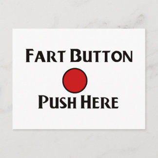 Carte Postale Bouton Panier