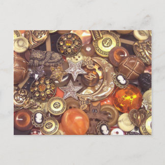 Carte Postale Boutons d'ambre céleste