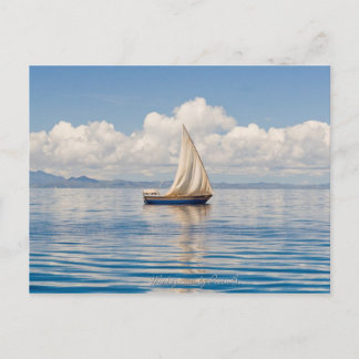Carte Postale Boutre malgache