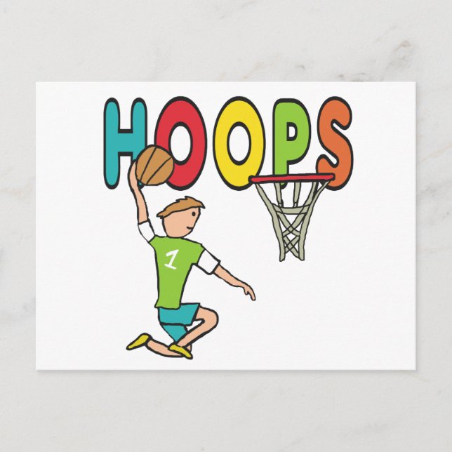 Carte Postale Bouts de basket (Devant)