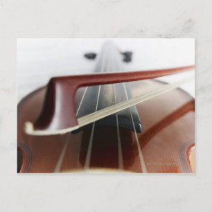 Carte Postale Bow sur Violon