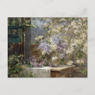 Carte Postale Bower en fleurs par Egner