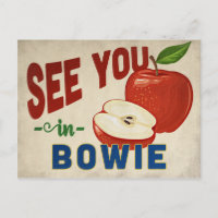 Bowie Maryland Apple - Vintage voyage