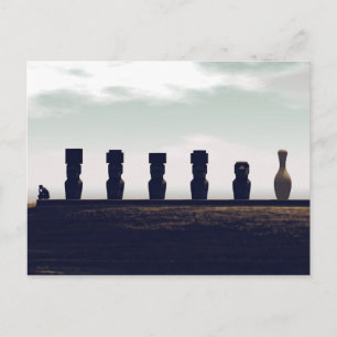 Carte Postale Bowling de Pascua