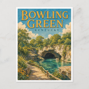Carte Postale Bowling Green Kentucky Lost River GeoSaga