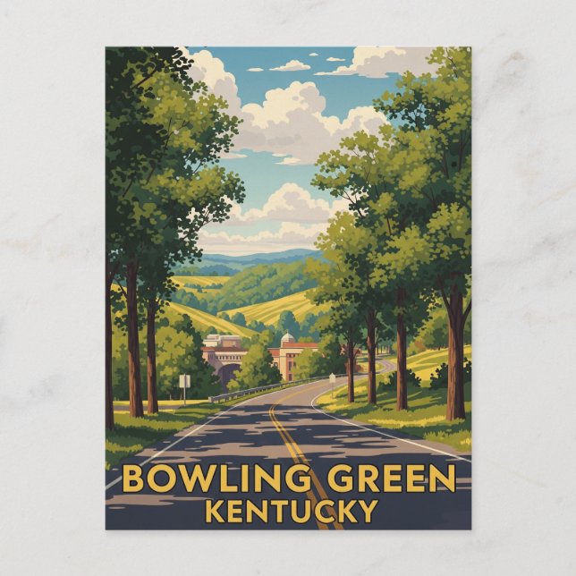 Carte Postale Bowling Green Kentucky Travel (Devant)