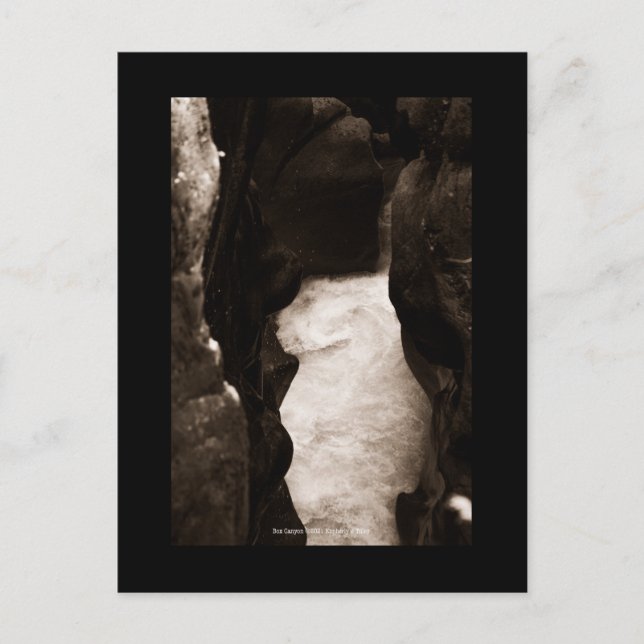 Carte Postale Box Canyon (Devant)