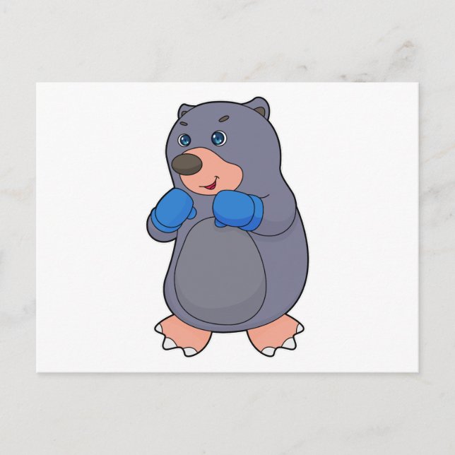 Carte Postale Boxe anglaise Gant de boxe Gants de boxe (Devant)