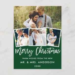 Carte Postale Bracelet Mariage Noël 4 Photo vert