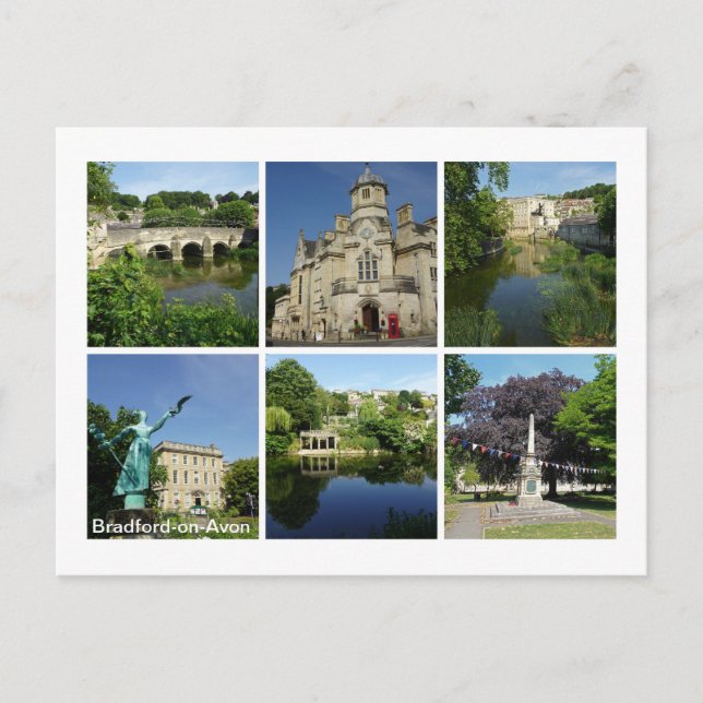 Carte Postale Bradford-on-Avon (Devant)
