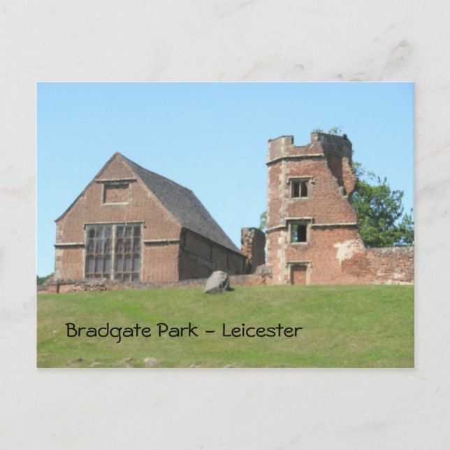 Carte Postale Bradgate Park - Leicester (Devant)
