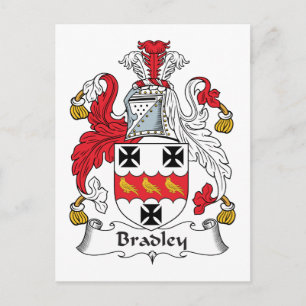 Carte Postale Bradley Family Crest