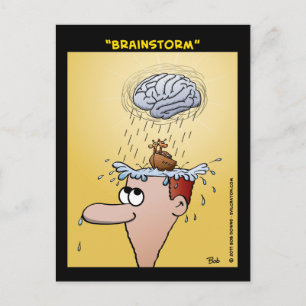 Carte Postale "Brainstorm"