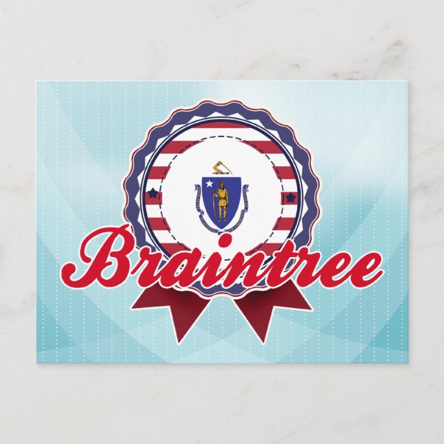 Carte Postale Braintree, MA (Devant)