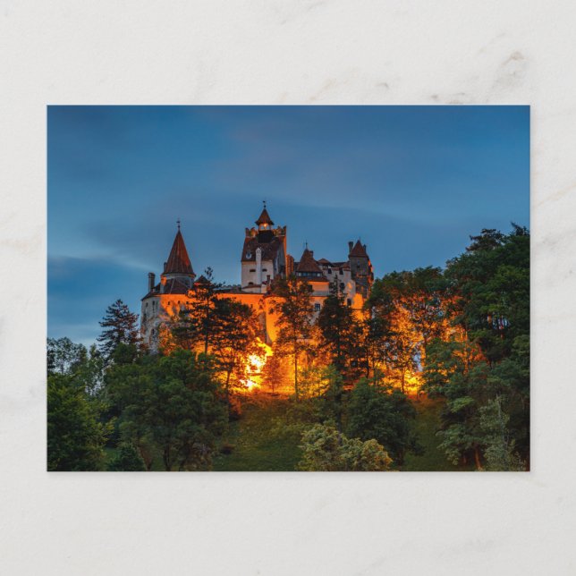 Carte Postale Bran Dracula Schloss à Rumänien (Devant)