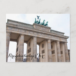 Carte Postale Brandernburger Tor