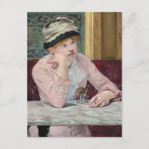 Carte Postale Brandy à la prune   Édouard Manet