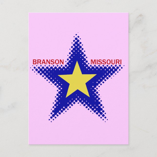 CARTE POSTALE BRANSON MISSOURI (Devant)