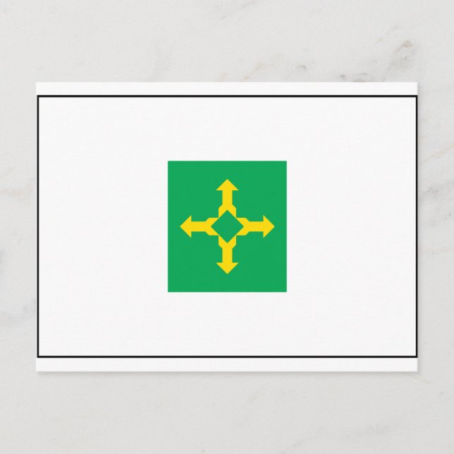 Carte Postale Brasília Flag (Devant)