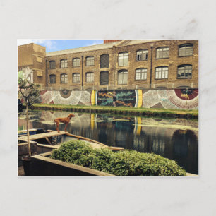 Carte Postale Brasserie Crate Canal Side River Lea