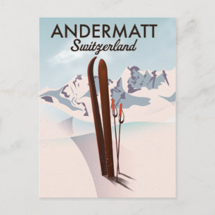 Carte Postale Brauneck Bavière, Allemagne Affiche de ski