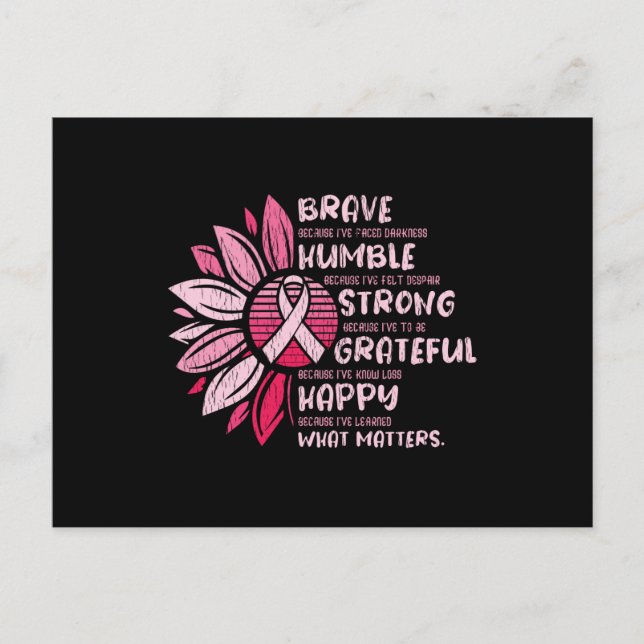 Carte Postale Brave Strong (Devant)