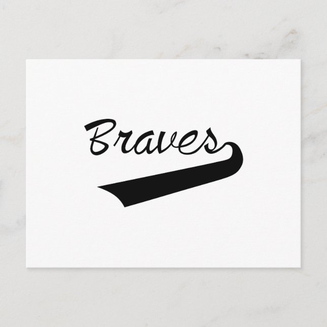 Carte Postale Braves (Devant)