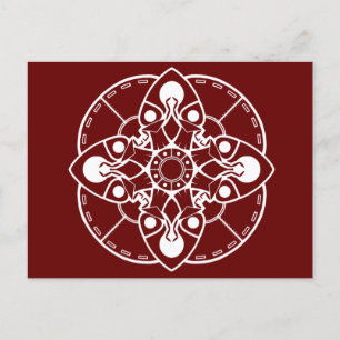 Carte postale Braxie Mandala