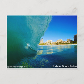 Carte Postale Breaking Wave à Durban, Afrique du Sud. Marck Both