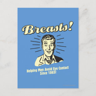 Carte Postale Breasts: Helping Avoid Eye Contact