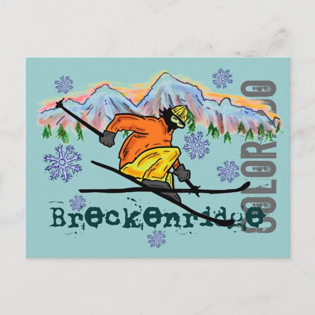 Carte postale Breckenridge Colorado (Devant)