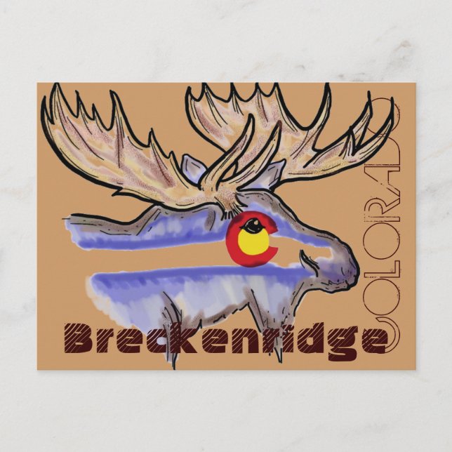 Carte postale Breckenridge Colorado (Devant)