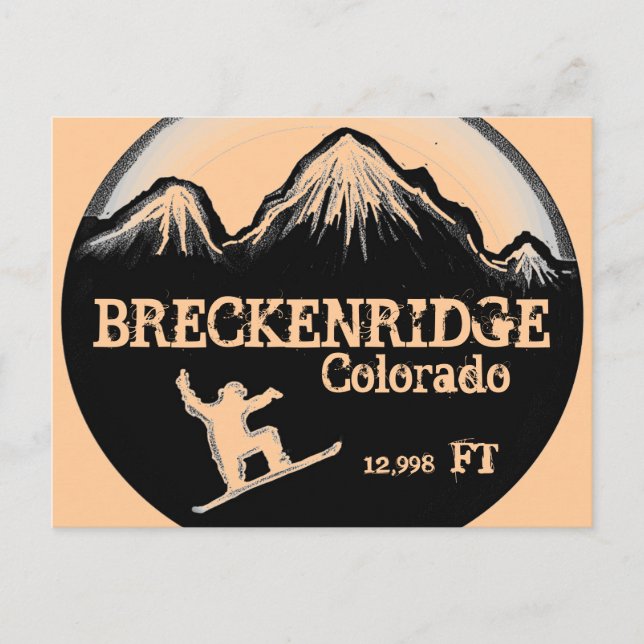 Carte postale Breckenridge Colorado (Devant)
