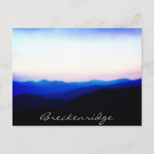 Carte postale Breckenridge Ten Mile Range Sunset