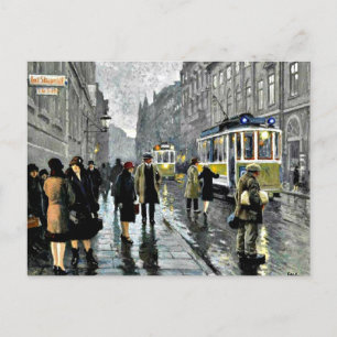 Carte Postale Bredgade, Copenhague, célèbre peinture,