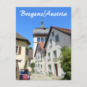 Carte Postale Bregenz en Autriche Vieille Ville