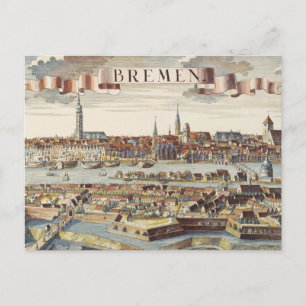 Carte Postale Bremen, Germany, 1719